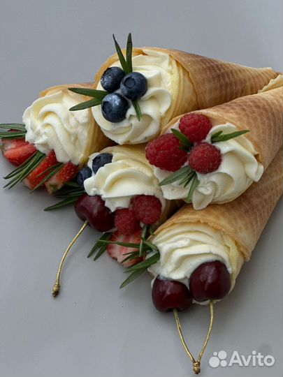 Вафельные трубочки