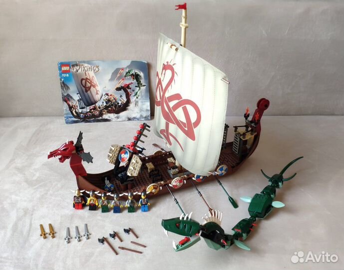 Lego vikings 7018 online