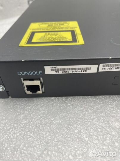 Коммутатор Cisco Catalyst WS-C2960-24PC-S