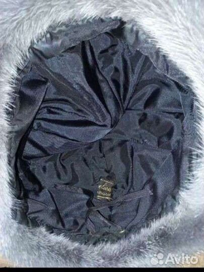 Шапка из норки новая