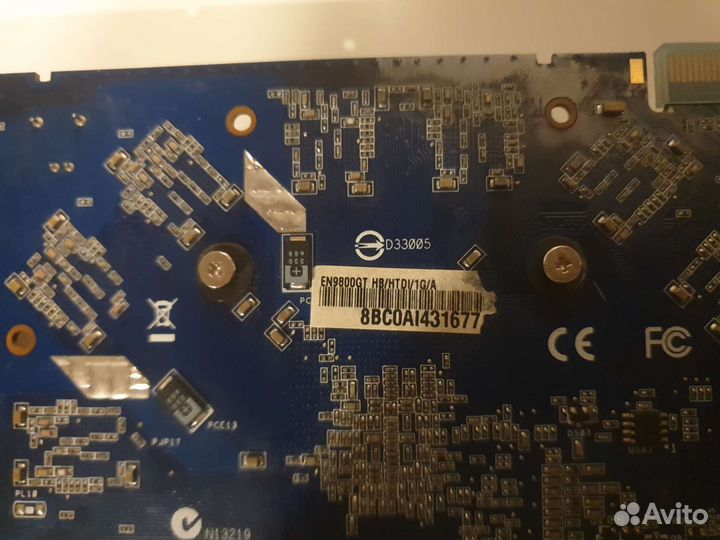 Редкая nvidia GeForce 9800 gt 1gb
