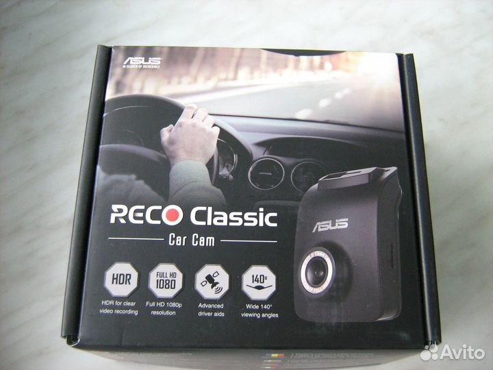 Видеорегистратор Asus Reco Classic FullHD GPS