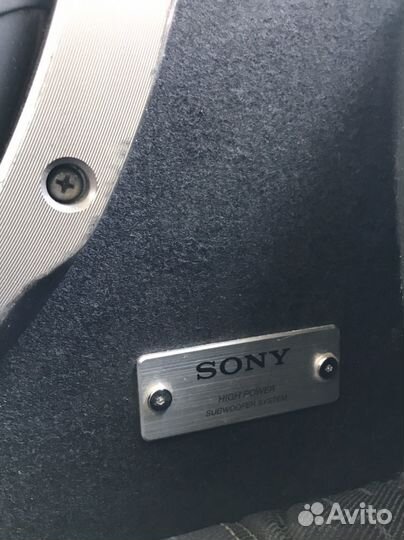 Сабвуфер sony xplod 1300w