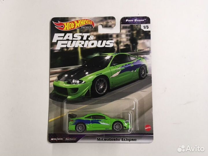 Hot Wheels Premium Fast&Furious Mitsubishe Eclipse