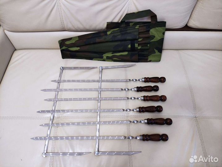 Набор подарочный шампура мангал чехол