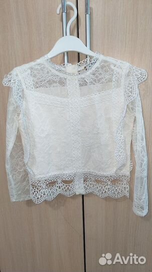 Блузка -рубашка школьная размер 122-128,1-2 класс