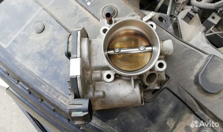 Чистка дросселя Toyota LC Prado 2020-н.в