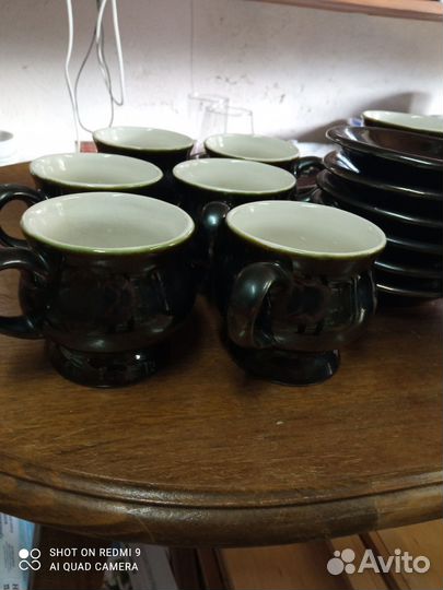 Остатки сервиза, фаянс