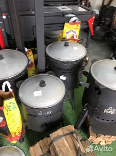 Казан чугунный