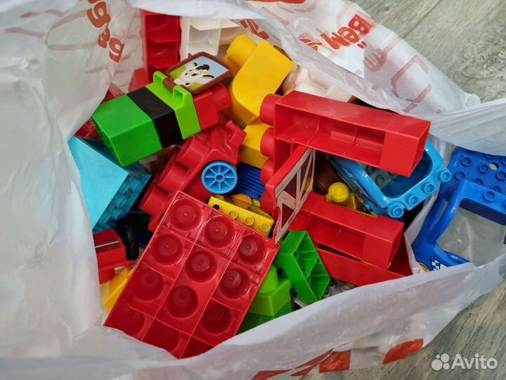 Lego duplo и мега блокс