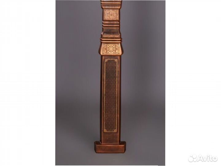 Крест на могилу с подставкой