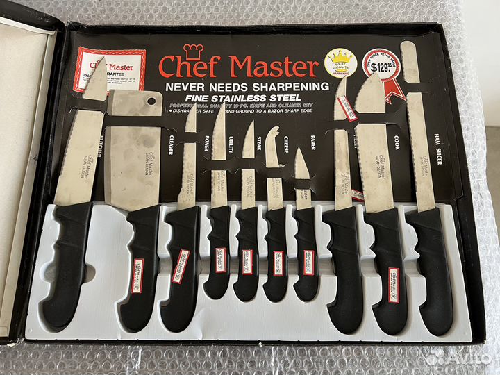 Набор ножей Chef master
