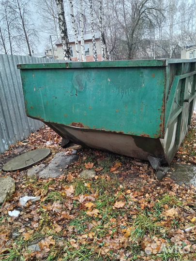 Мусорный контейнер бу 8 м куб