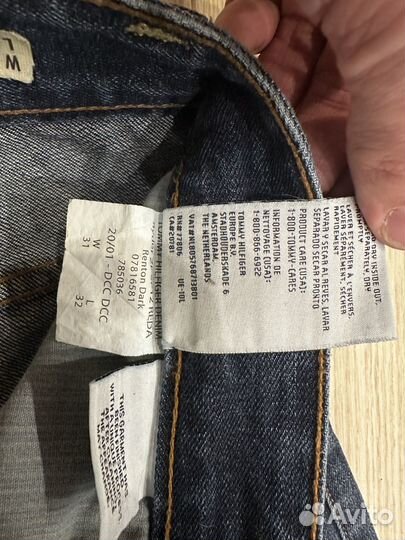 Tommy hilfiger джинсы мужские 31/32