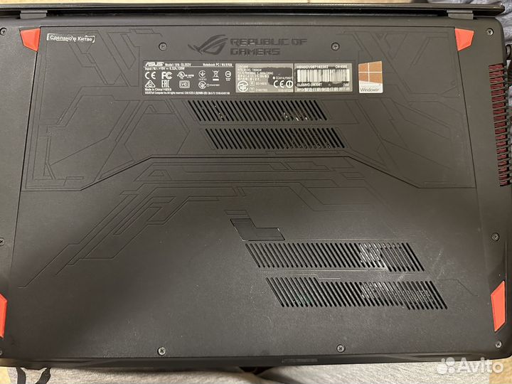 Игровой asus ROG strix GTX1050/i5/16RAM/SSD