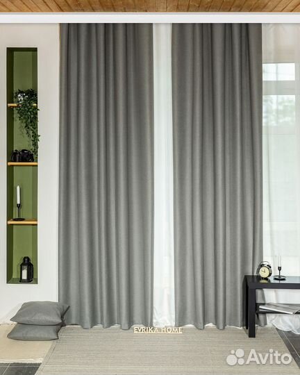 Шторы блэкаут Массимо готовые