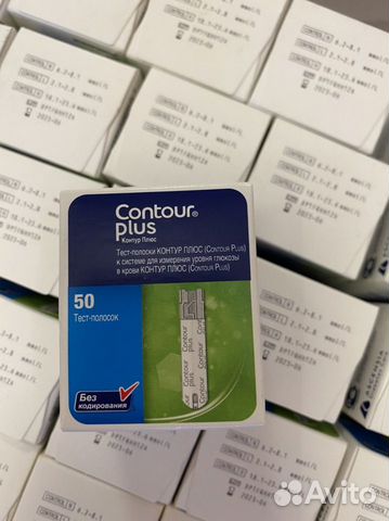 Тест полоски контур плюс Contour plus