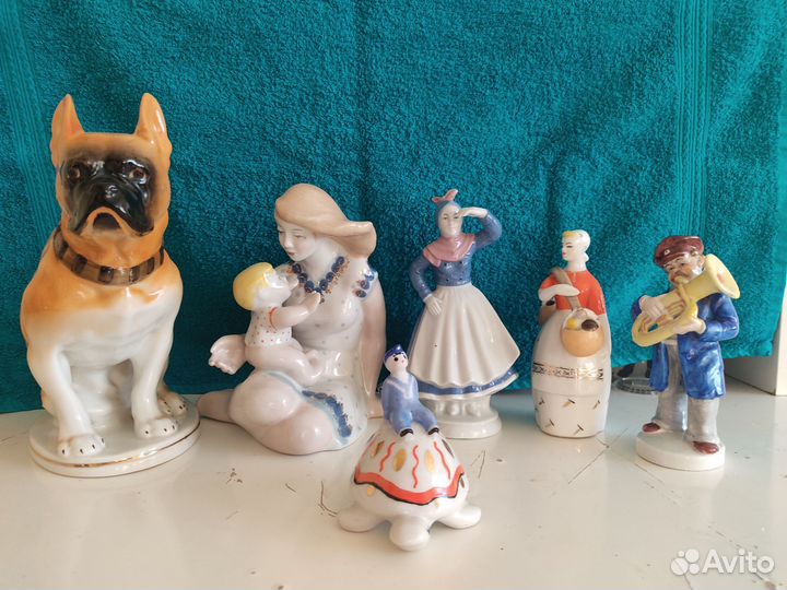 Фарфоровые статуэтки СССР и Германия
