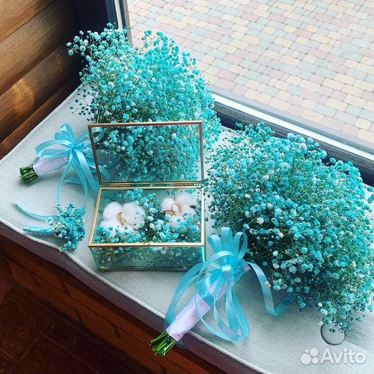 Букет из гипсофилы