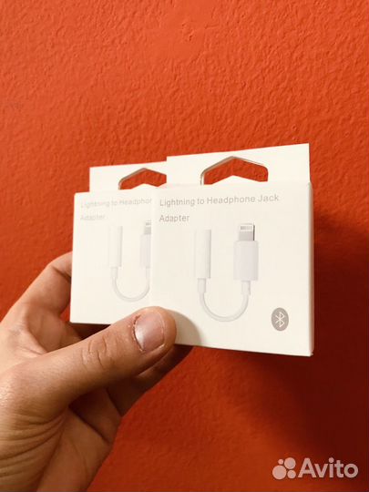iPhone переходник Наушники качества оригинал