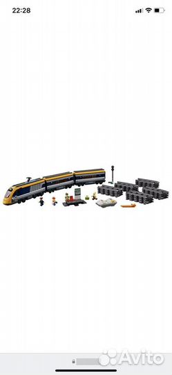 Lego city trains 60197 пассажирский поезд