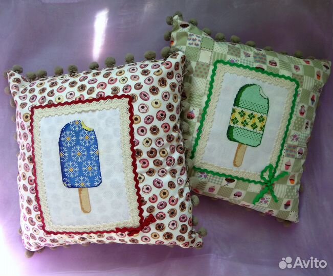 Подушка декоративная /ручная работа