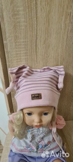 Шапочка, хлопок, kivat