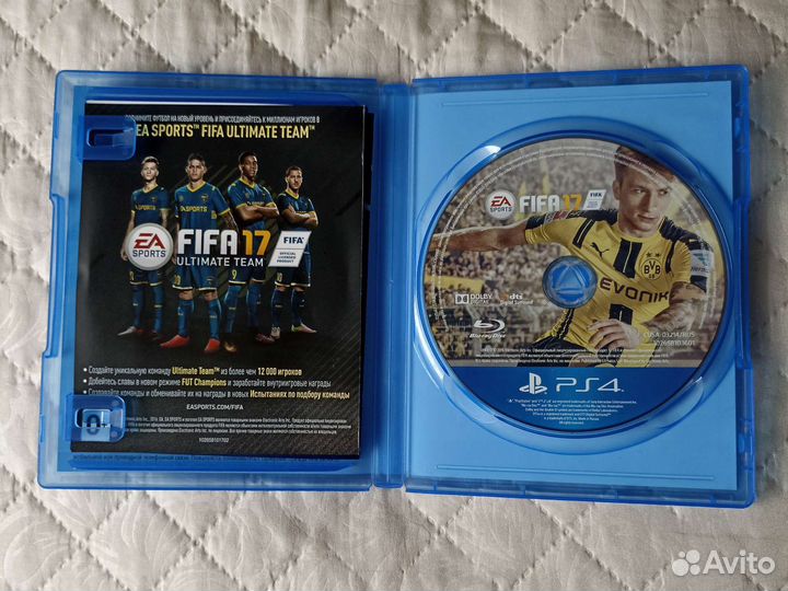 Игра FIFA17 PS4