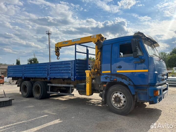 КамАЗ 65117 с КМУ, 2012