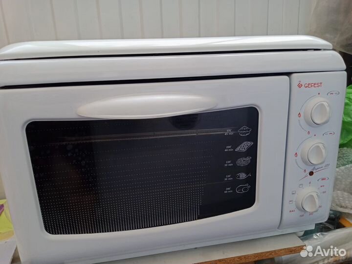 Мини-печь газовая с электрической духовкой gefest