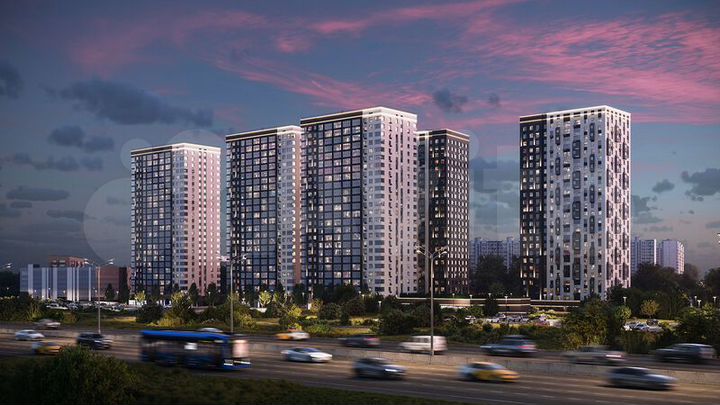 1-к. квартира, 38,6 м², 4/25 эт.