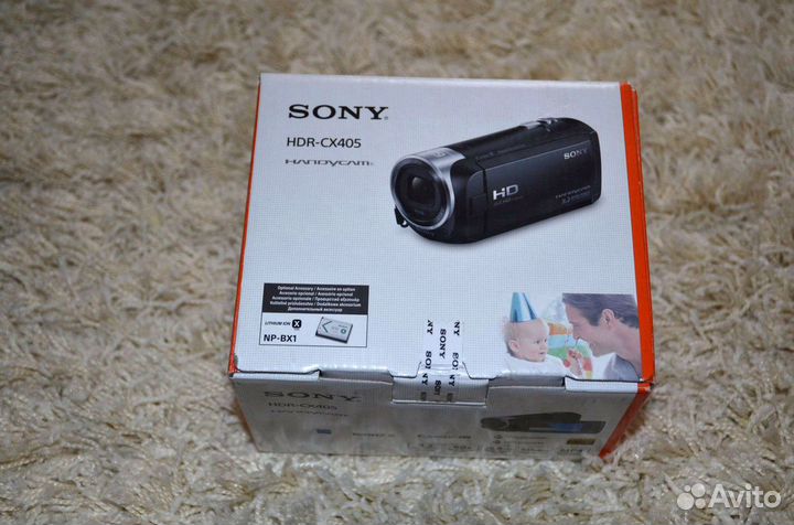 Новая Sony HDR-CX405 Black