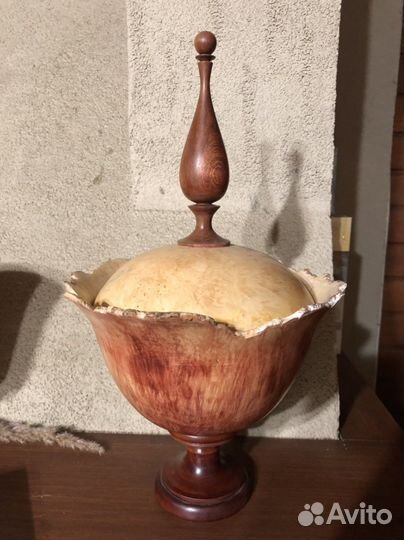 Вазы деревянные