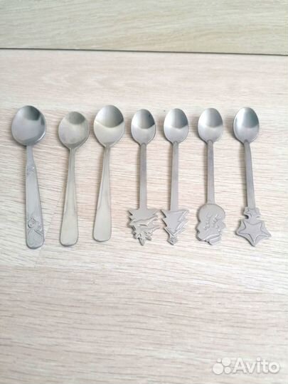 Ложки, Вилки, Ножи, Чайные ложки