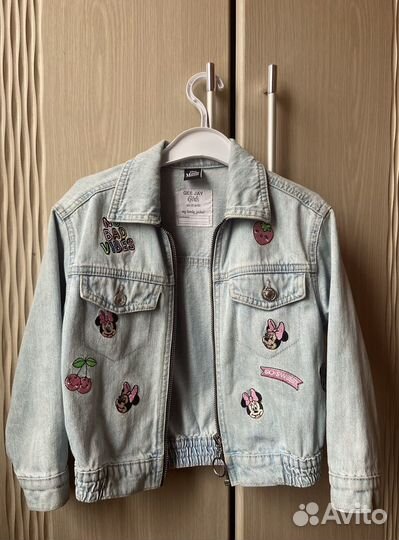 Джинсовая куртка для девочки