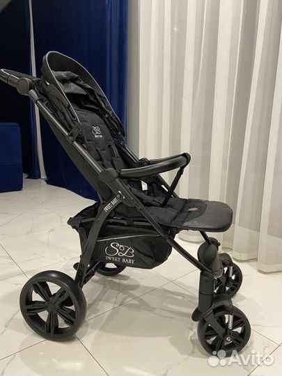 Всесезонная прогулочная Коляска sweet baby