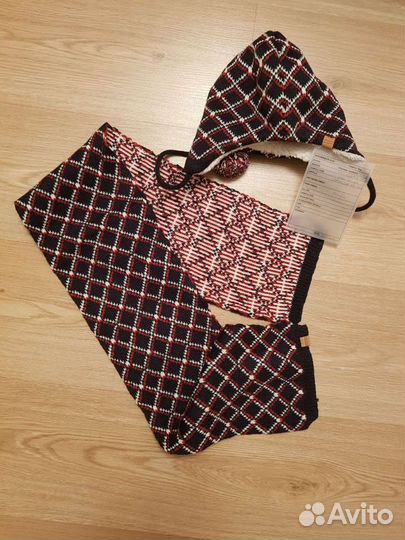 Комплект шапка+шарф original marines новый