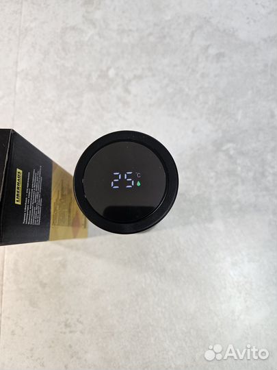 Термос с термометром