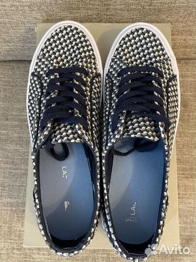 Кроссовки кеды слипоны Lacoste 37