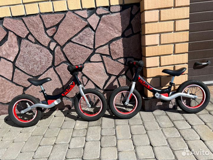 Беговел Puky LR Ride, черный/красный