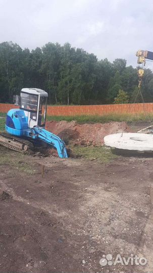 Установка септика под ключ, кессоны,погреба