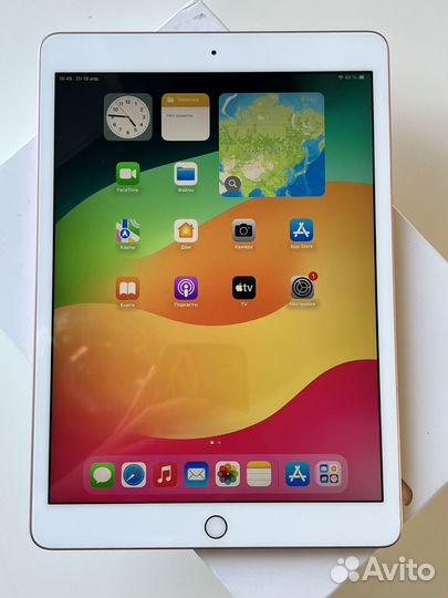 iPad 8 поколения 2020 32GB Wi-Fi Gold акб 100