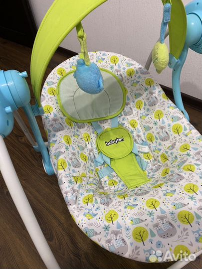 Детская электронная качелька