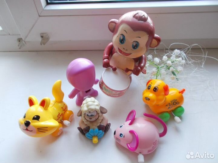 Детские заводные игрушки