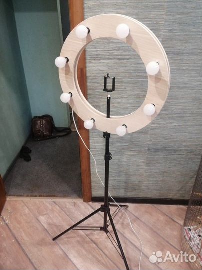 Кольцевая лампа, для визажиста, освещение для фото
