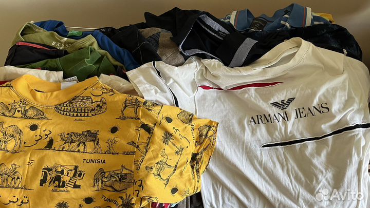 Мужская одежда пакетом