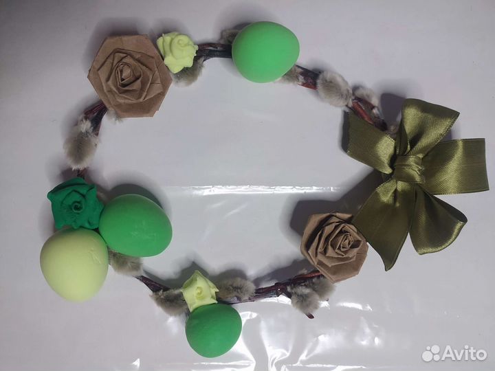 Ручная работа венок и квилинг дерево