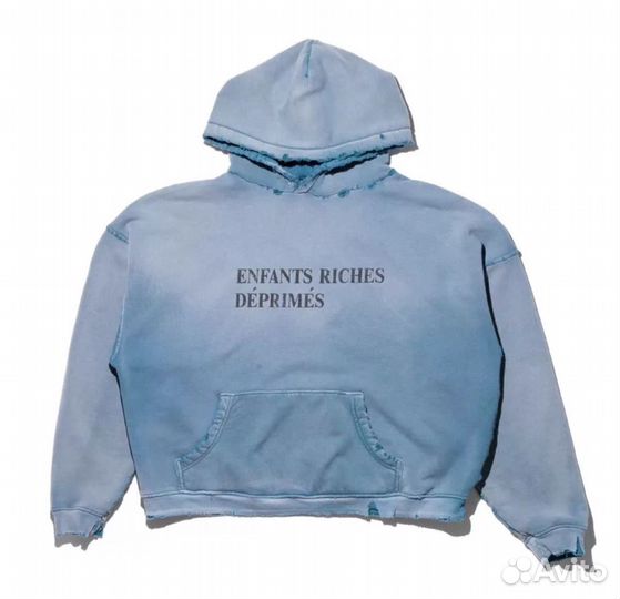 Худи толстовка Enfants Riches Deprimes голубая