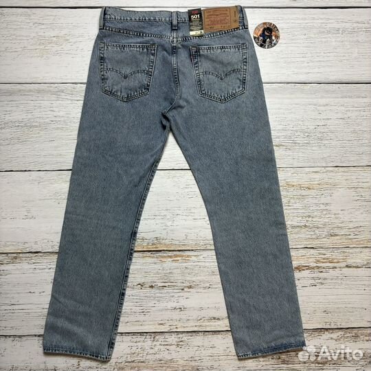 Новые джинсы levis cordura 501 32:32 оригинал