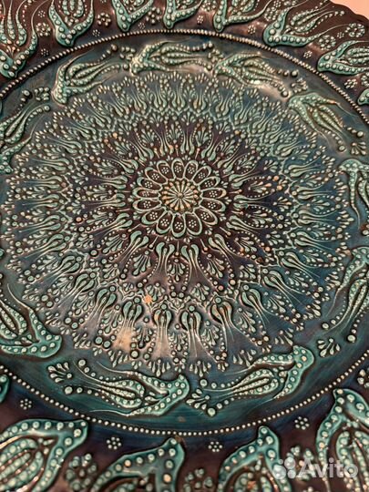 Блюдо ручная раьота, Турция 41 см